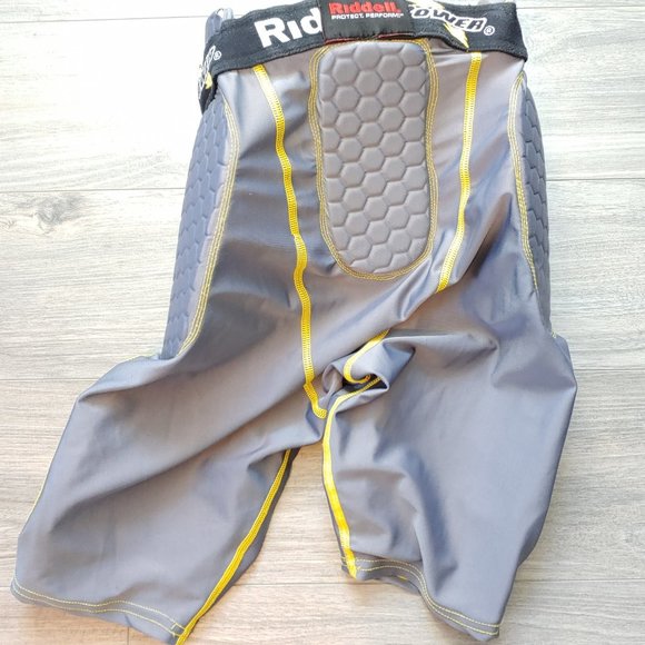 Good Used Condition Men's Riddell Power Padded Girdle Athletic Shorts - Small - Picture 5 of 11
